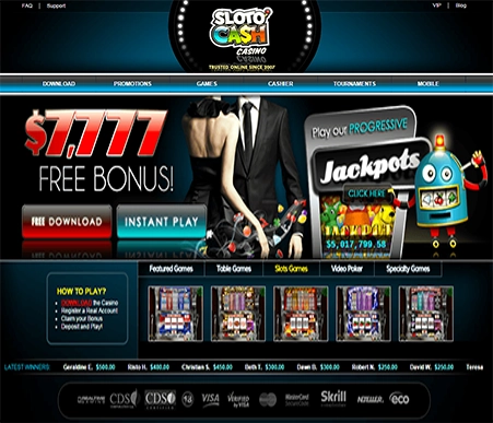 Sloto Cash Casino screenshot