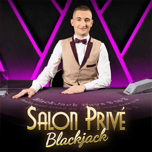 Ezugi Blackjack Salon Prive live dealer casino game