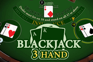 Habanero Blackjack 3 Hand Casino Game