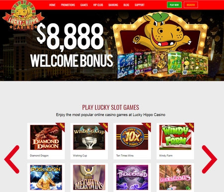 Luck Hippo Casino Screenshot