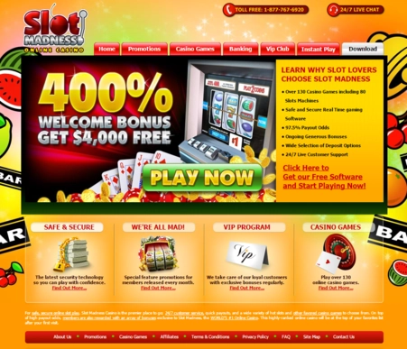 Slot Madness Casino