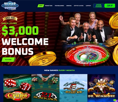 Vegas Casino Online Screenshot