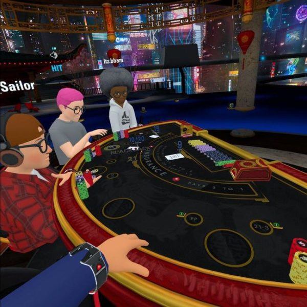 Full Blackjack Table 600x600