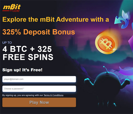 Mbit Casino Screen Shot