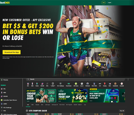 Bet365 Casino Screen Shot