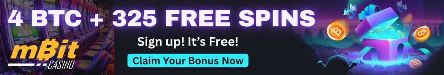 Mbit Casino Promo banner